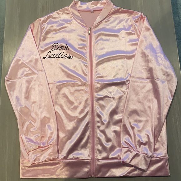 Women’s Pink Ladies Zip-up Jacket Size M - Picture 7 of 16